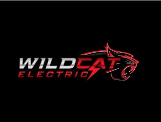 Wildcat Electric logo design by invento