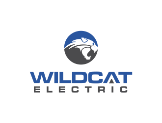 Wildcat Electric logo design by oke2angconcept