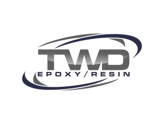 TWD epoxy/resin logo design by oke2angconcept