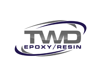 TWD epoxy/resin logo design by johana