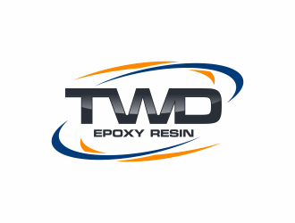 TWD epoxy/resin logo design by ammad