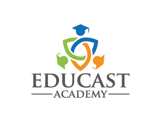 Educast Academy logo design by mhala