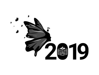 Burning Man 2019 logo design by naldart