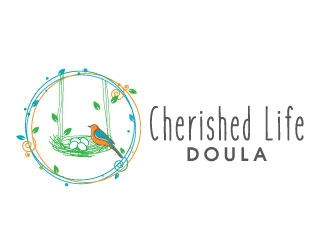 Cherished Life Doula logo design by shere