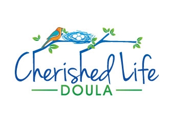Cherished Life Doula logo design by shere