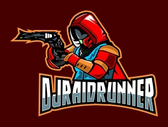 DJRaidRunner logo design by logoviral