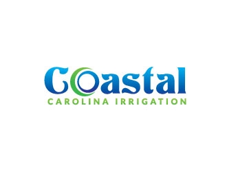 Coastal Carolina Irrigation  logo design by harshikagraphics