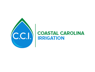 Coastal Carolina Irrigation  logo design by BeDesign