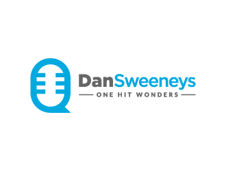 Dan Sweeneys One Hit Wonders logo design by pencilhand