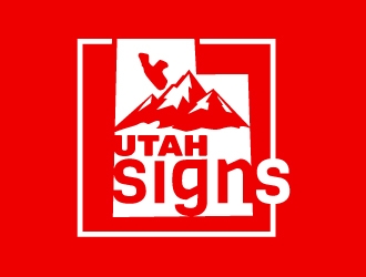 Utah Signs logo design by josephope