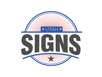 Utah Signs logo design by gearfx