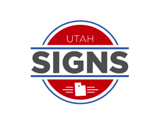 Utah Signs logo design by gearfx