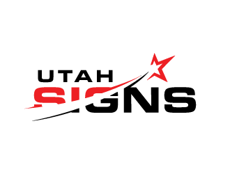 Utah Signs logo design by torresace