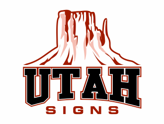 Utah Signs logo design by mutafailan