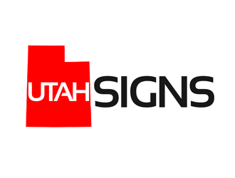 Utah Signs logo design by kunejo