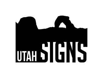 Utah Signs logo design by Dhieko