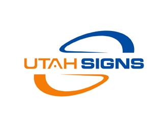 Utah Signs logo design by neonlamp