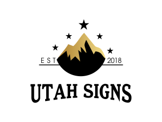 Utah Signs logo design by JessicaLopes