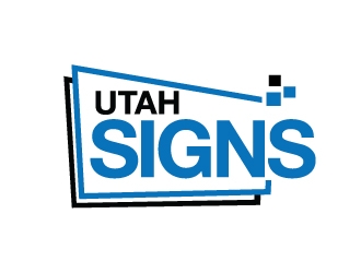 Utah Signs logo design by moomoo