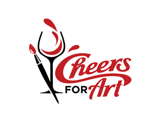 Cheers for Art logo design by logolady