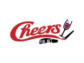 Cheers for Art logo design by Wanddesign
