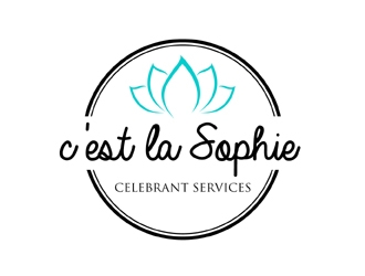 C’est La Sophie Celebrant Services logo design by MAXR