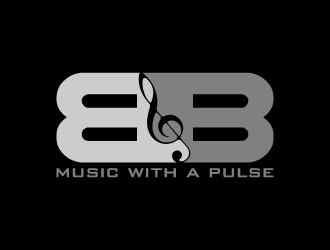 BNB   (tagline) Music with a pulse logo design by fastsev