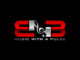 BNB   (tagline) Music with a pulse logo design by fastsev