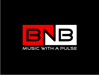 BNB   (tagline) Music with a pulse logo design by nurul_rizkon