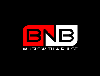 BNB   (tagline) Music with a pulse logo design by nurul_rizkon