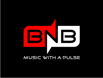 BNB   (tagline) Music with a pulse logo design by nurul_rizkon