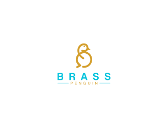Brass Penguin logo design by Kanya