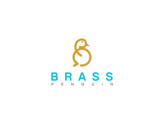 Brass Penguin logo design by Kanya