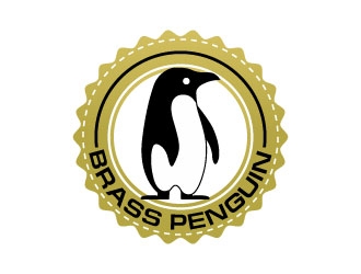 Brass Penguin logo design by uttam