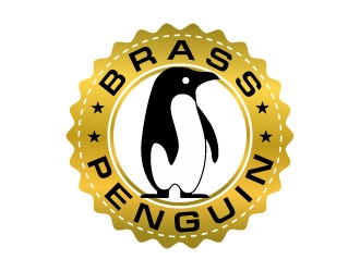Brass Penguin logo design by uttam