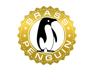 Brass Penguin logo design by uttam