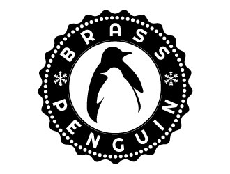 Brass Penguin logo design by defeale