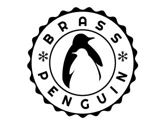 Brass Penguin logo design by defeale