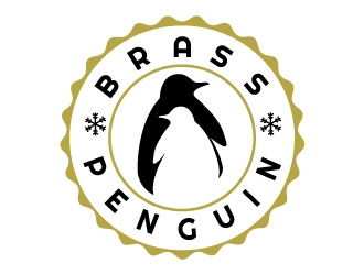 Brass Penguin logo design by defeale