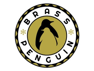 Brass Penguin logo design by defeale