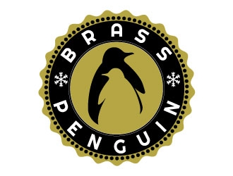 Brass Penguin logo design by defeale