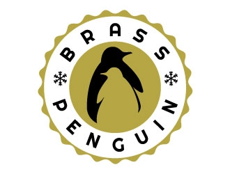 Brass Penguin logo design by defeale