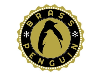 Brass Penguin logo design by defeale