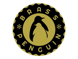 Brass Penguin logo design by defeale