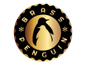 Brass Penguin logo design by defeale
