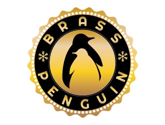 Brass Penguin logo design by defeale