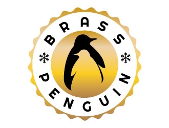 Brass Penguin Logo Design