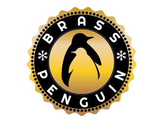 Brass Penguin logo design by defeale