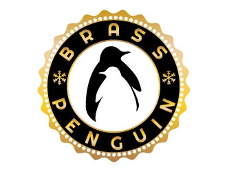 Brass Penguin logo design by defeale