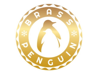 Brass Penguin logo design by defeale